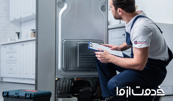 عیب یابی یخچال فریزر ارج	